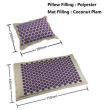 Load image into Gallery viewer, Mat Lotus Spike Acupressure Massager Relaxation Stress Relief Cushion Yoga Mat Relieve Body Stress Pain Spike Yoga Mat