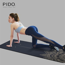 Load image into Gallery viewer, PIDO 1.5mm Natural Rubber Yoga Mat Print Fitness Mat Suede Gym Sports Pad 185x68cm Anti-skid Pilates Dance Training Blanket