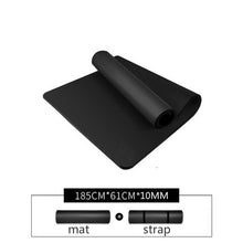 Load image into Gallery viewer, 10MM 15MM Yoga Mat NRB Non-slip Mats For Fitness Extra Thick Pilates Gym Exercise Pads Carpet Yoga Pad Esterilla Tapete Mat 127A