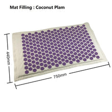 Load image into Gallery viewer, Mat Lotus Spike Acupressure Massager Relaxation Stress Relief Cushion Yoga Mat Relieve Body Stress Pain Spike Yoga Mat
