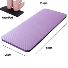 Load image into Gallery viewer, 10MM 15MM Yoga Mat NRB Non-slip Mats For Fitness Extra Thick Pilates Gym Exercise Pads Carpet Mat with Bandages Yoga Pad XA146+A
