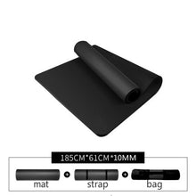 Load image into Gallery viewer, 10MM 15MM Yoga Mat NRB Non-slip Mats For Fitness Extra Thick Pilates Gym Exercise Pads Carpet Yoga Pad Esterilla Tapete Mat 127A
