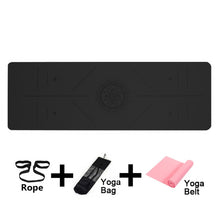 Load image into Gallery viewer, Yoga Mat 1830*590*6mm TPE Yoga Mats Position Line Non Slip Mat Yoga Beginner Environmental Fitness Gymnastics Mats Exercise Mat
