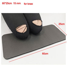 Load image into Gallery viewer, 10MM 15MM Yoga Mat NRB Non-slip Mats For Fitness Extra Thick Pilates Gym Exercise Pads Carpet Yoga Pad Esterilla Tapete Mat 127A
